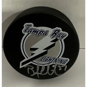 Brad Lukowich Signed Puck
